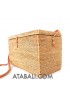 square ata rattan sling bags full handmade balinese design